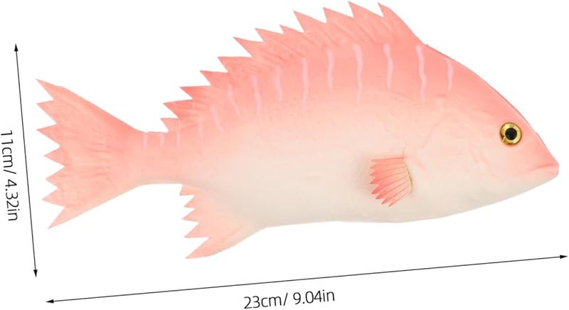 Realistic Fake Fish Model Kitchen Decor Seafood Photography Prop - Image 2